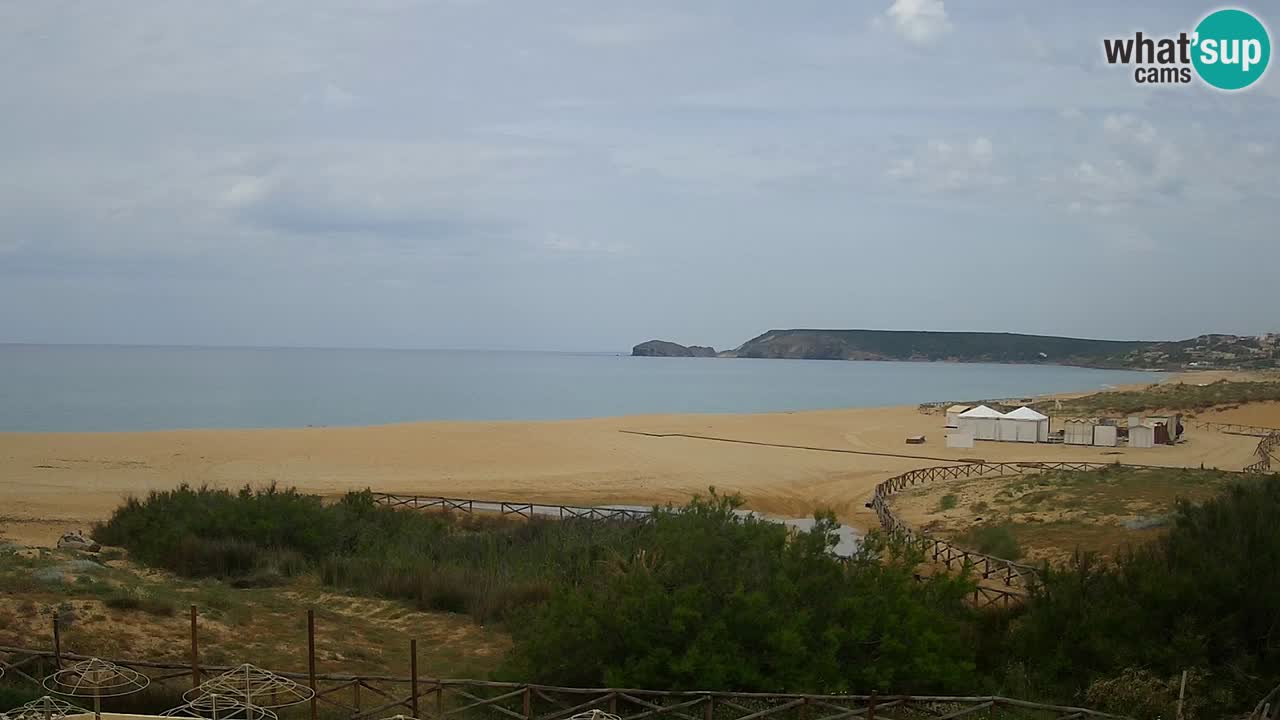 Webcam Torre dei Corsari – Vue en direct sur la plage depuis Punta Usai
