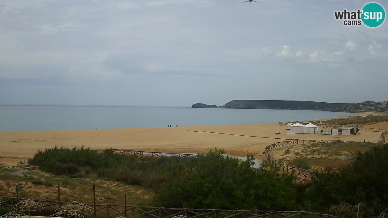 Webcam Torre dei Corsari – Live Beach View from Punta Usai