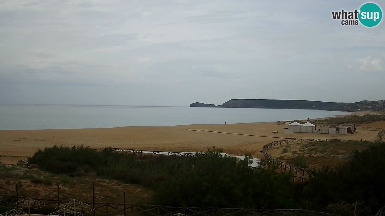 Webcam Torre dei Corsari – Vista live sulla spiaggia da Punta Usai