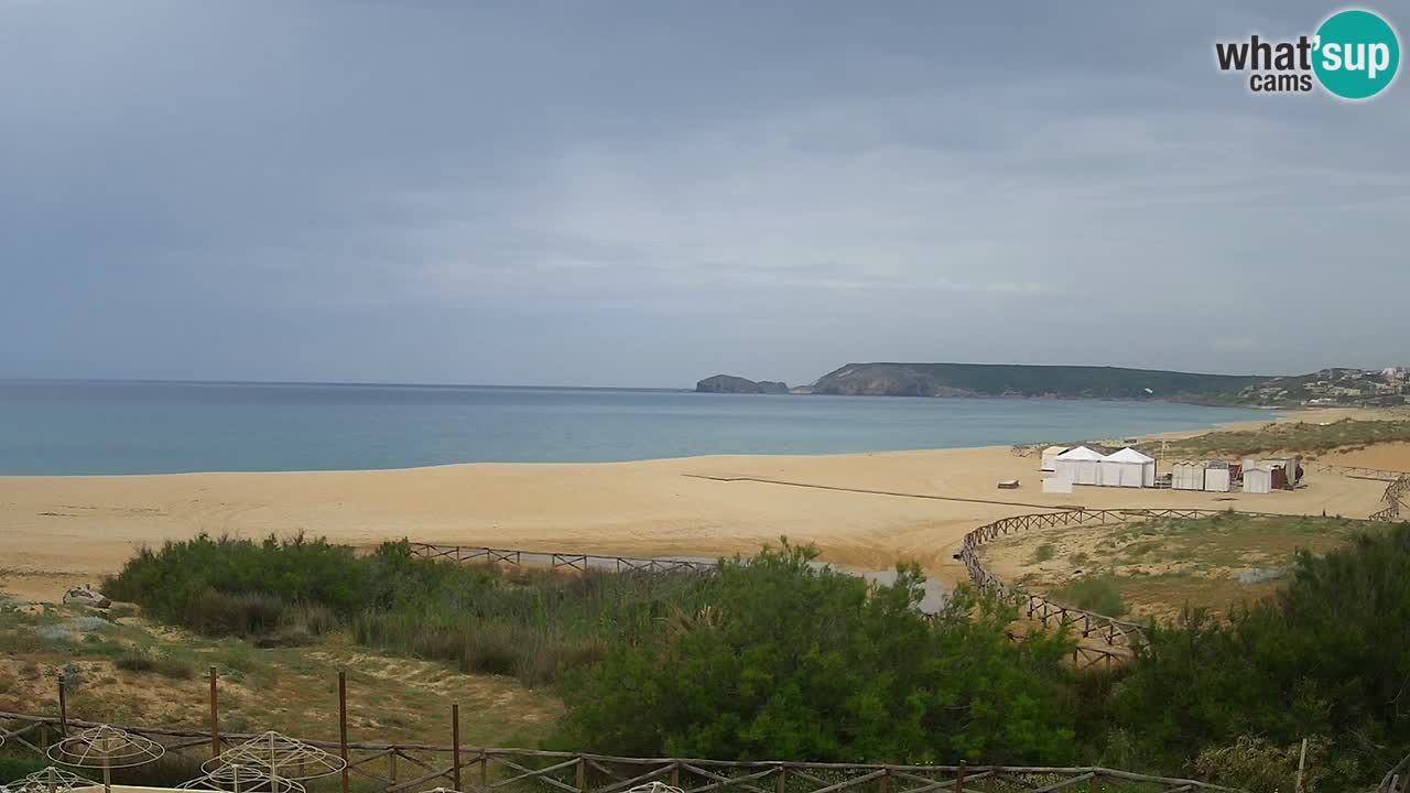 Webcam Torre dei Corsari – Vue en direct sur la plage depuis Punta Usai
