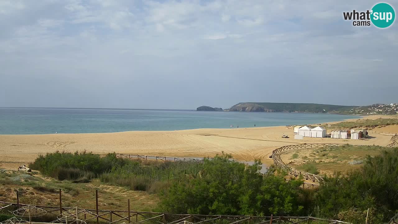 Webcam Torre dei Corsari – Vista live sulla spiaggia da Punta Usai