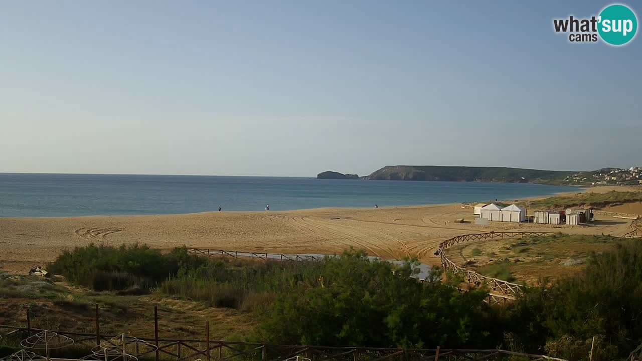 Webcam Torre dei Corsari – Vista live sulla spiaggia da Punta Usai