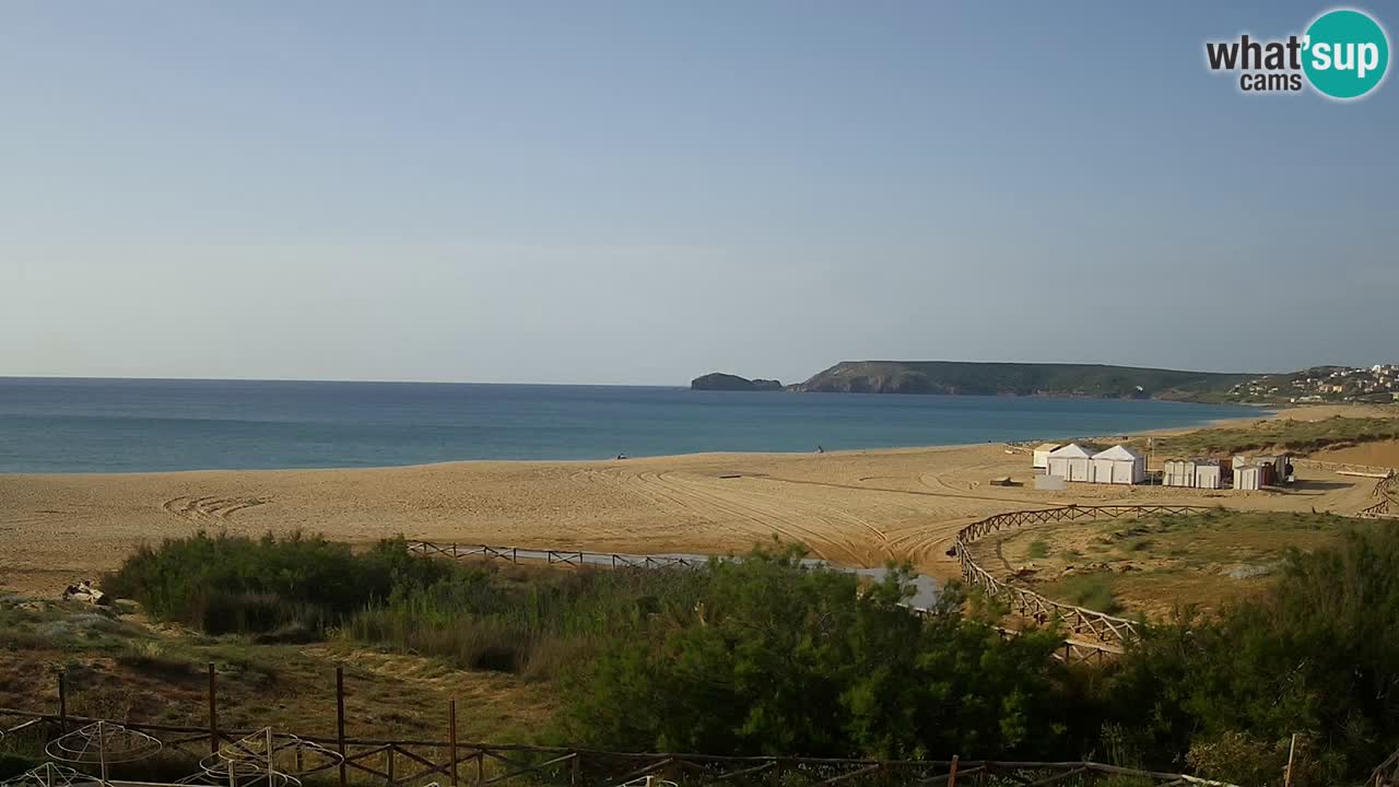 Webcam Torre dei Corsari – Live Beach View from Punta Usai