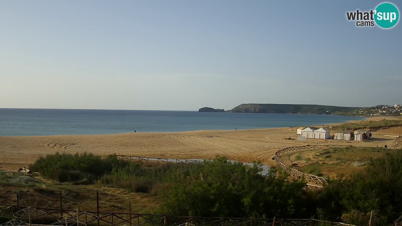 Webcam Torre dei Corsari – Vista live sulla spiaggia da Punta Usai