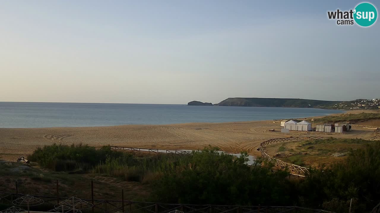 Cámara web Torre dei Corsari – Vista en directo de la playa desde Punta Usai