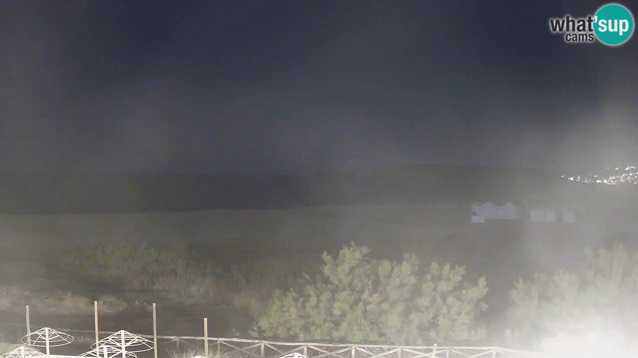 Webcam Torre dei Corsari – Vue en direct sur la plage depuis Punta Usai