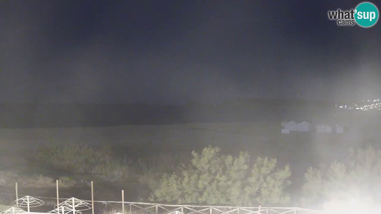 Webcam Torre dei Corsari – Live Beach View from Punta Usai