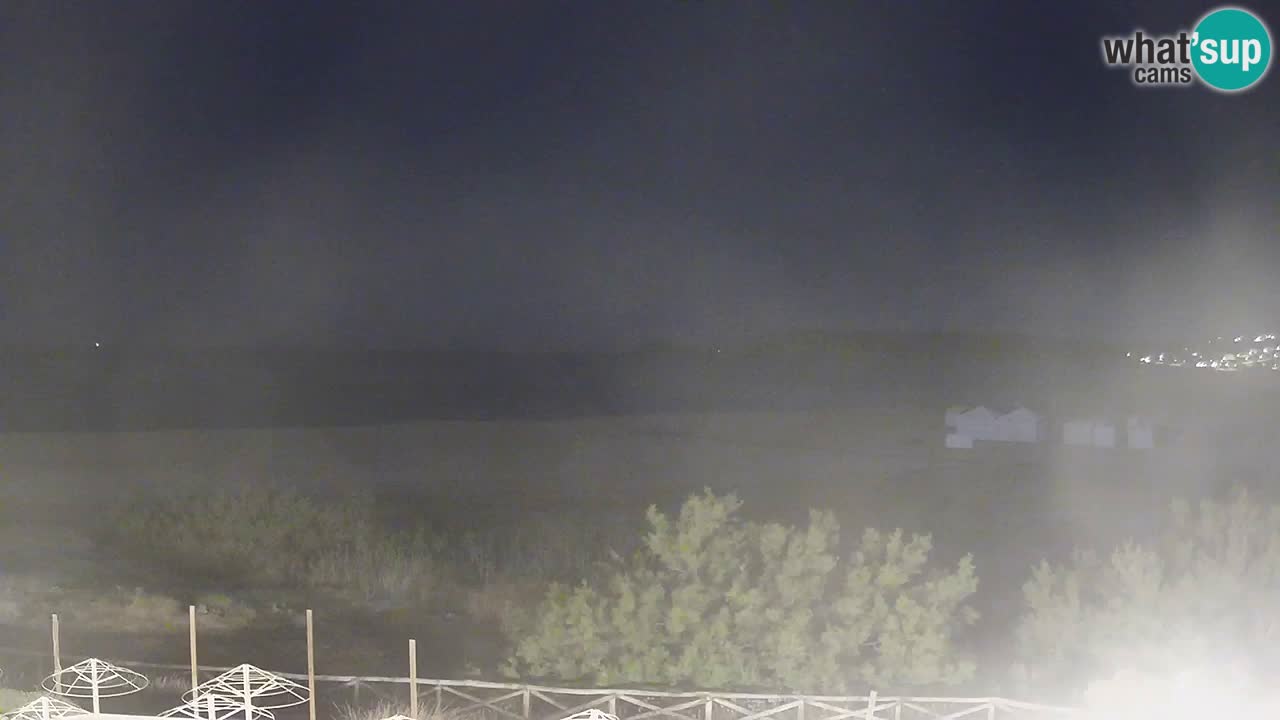 Webcam Torre dei Corsari – Liveblick auf den Strand von Punta Usai