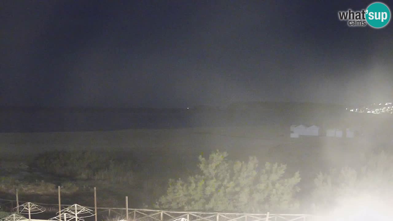 Webcam Torre dei Corsari – Live Beach View from Punta Usai
