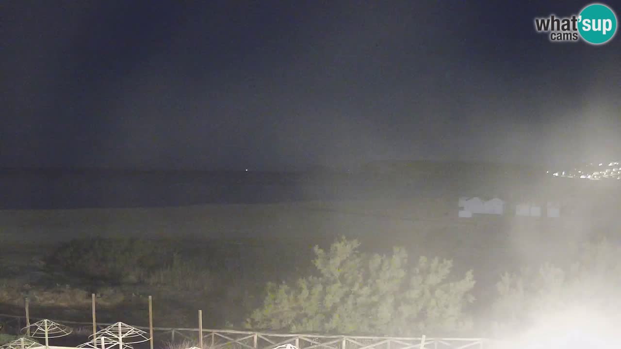 Webcam Torre dei Corsari – Live Beach View from Punta Usai