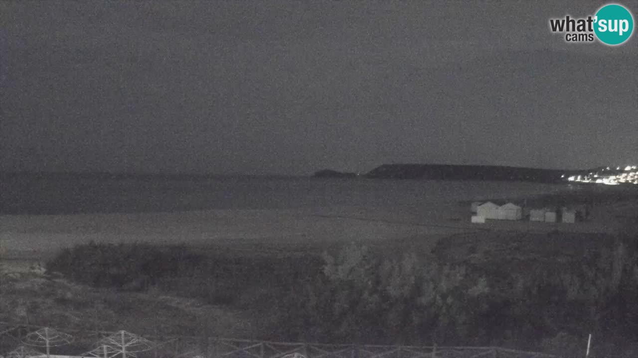 Webcam Torre dei Corsari – Vue en direct sur la plage depuis Punta Usai