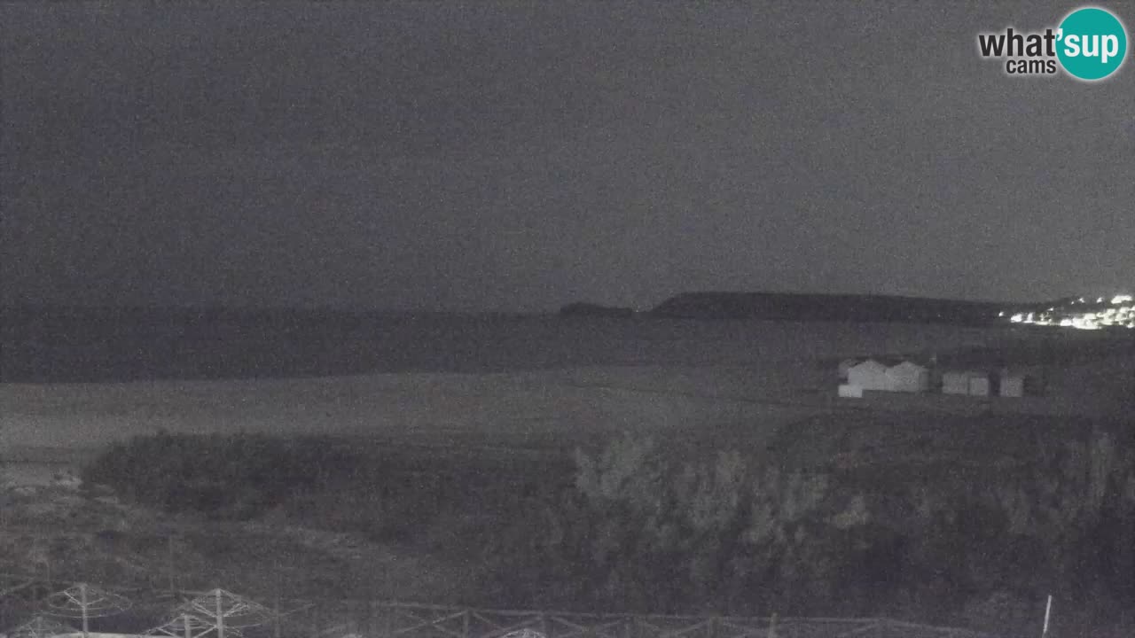 Webcam Torre dei Corsari – Vue en direct sur la plage depuis Punta Usai