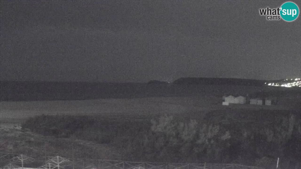 Webcam Torre dei Corsari – Liveblick auf den Strand von Punta Usai