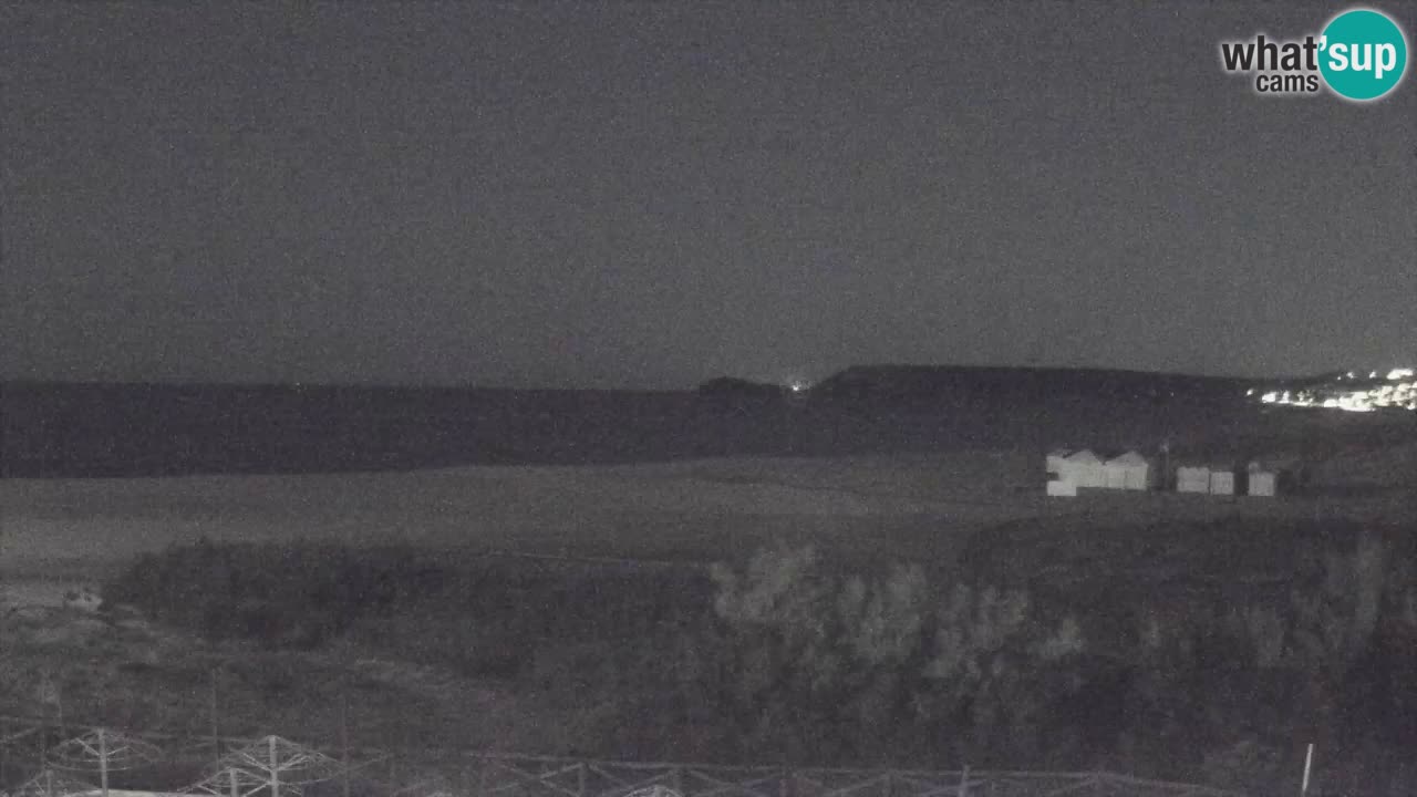 Webcam Torre dei Corsari – Liveblick auf den Strand von Punta Usai