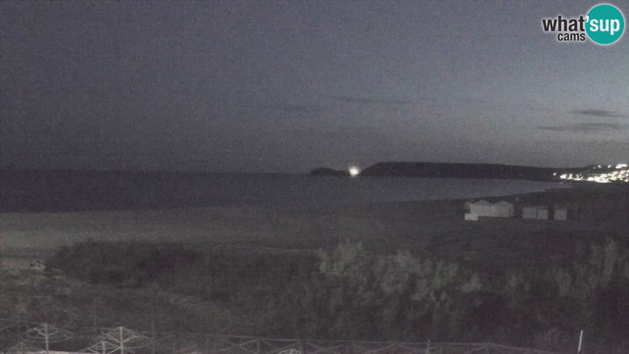 Webcam Torre dei Corsari – Liveblick auf den Strand von Punta Usai