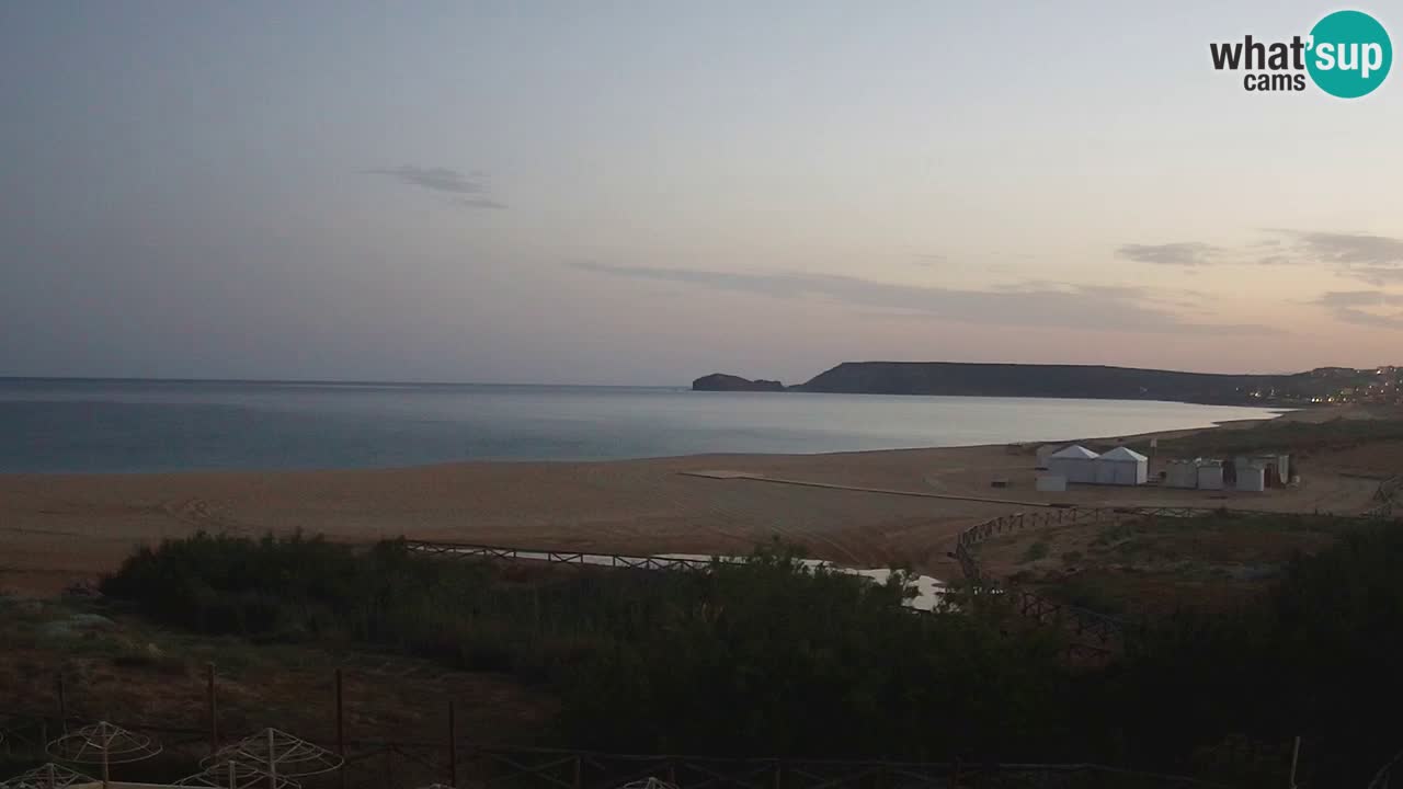 Webcam Torre dei Corsari – Liveblick auf den Strand von Punta Usai