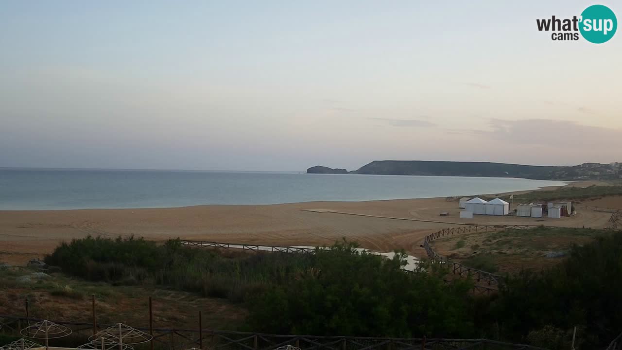 Web kamera Torre dei Corsari – Pogled uživo na plažu s Punta Usai