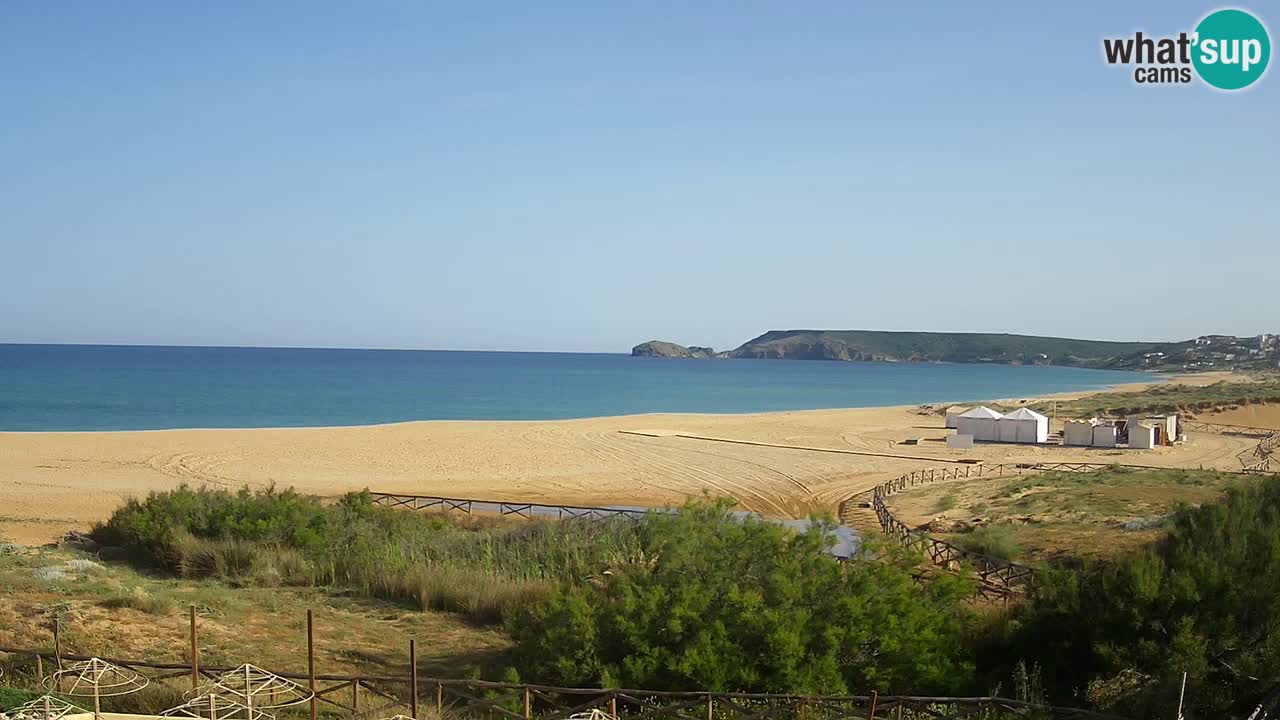 Webcam Torre dei Corsari – Live Beach View from Punta Usai