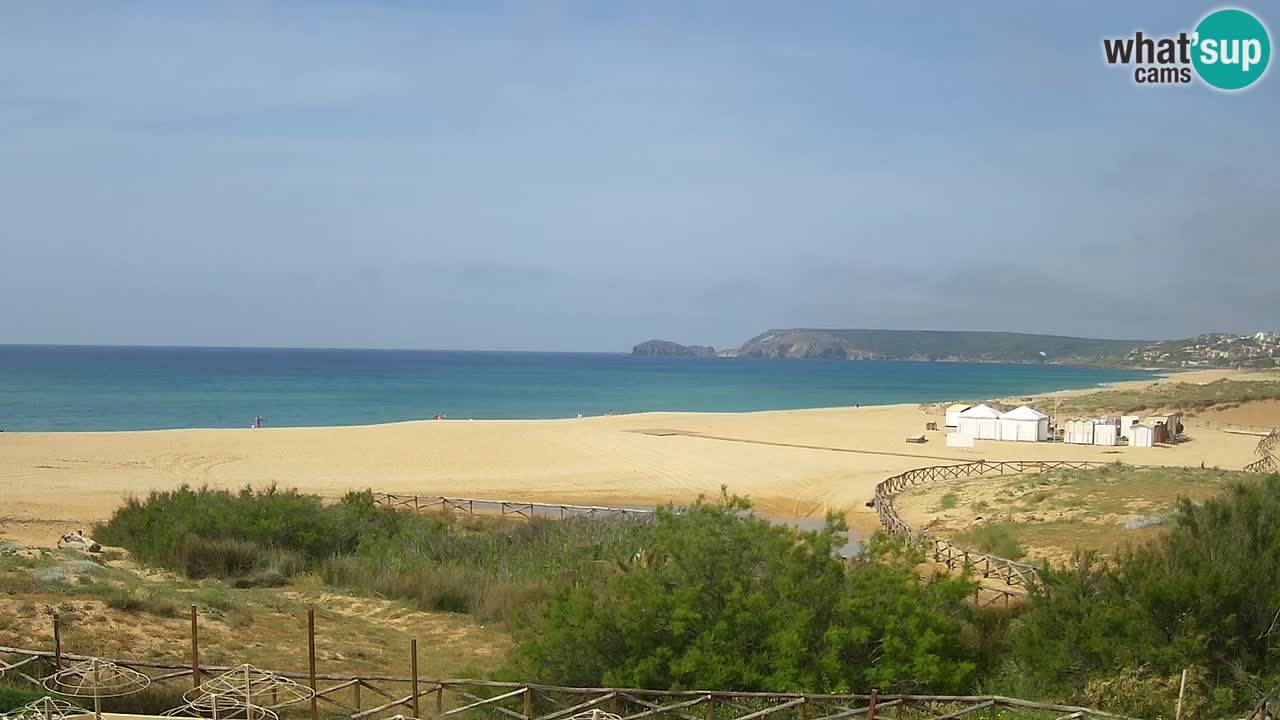 Webcam Torre dei Corsari – Live Beach View from Punta Usai