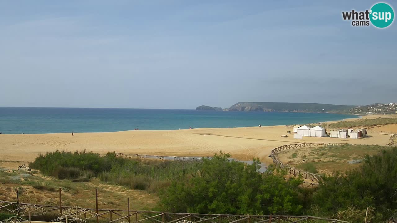 Webcam Torre dei Corsari – Live Beach View from Punta Usai