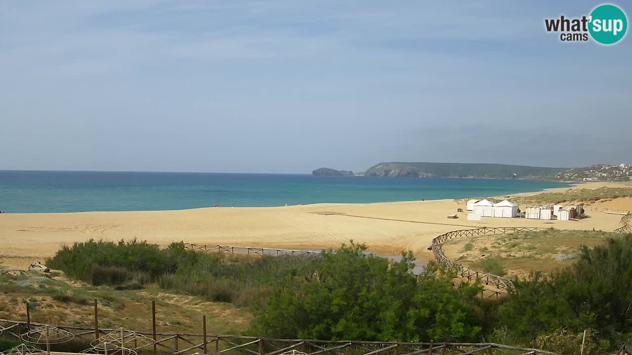 Webcam Torre dei Corsari – Live Beach View from Punta Usai