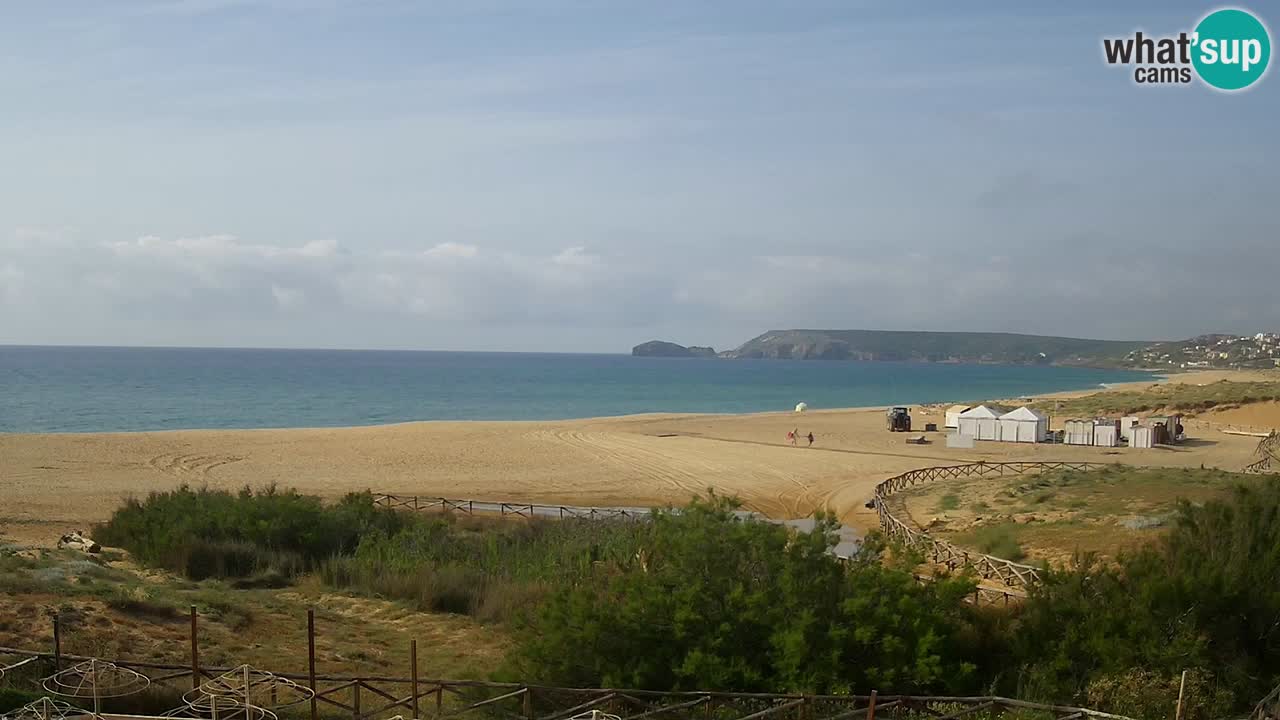 Spletna kamera Torre dei Corsari – Pogled v živo na plažo s Punta Usai