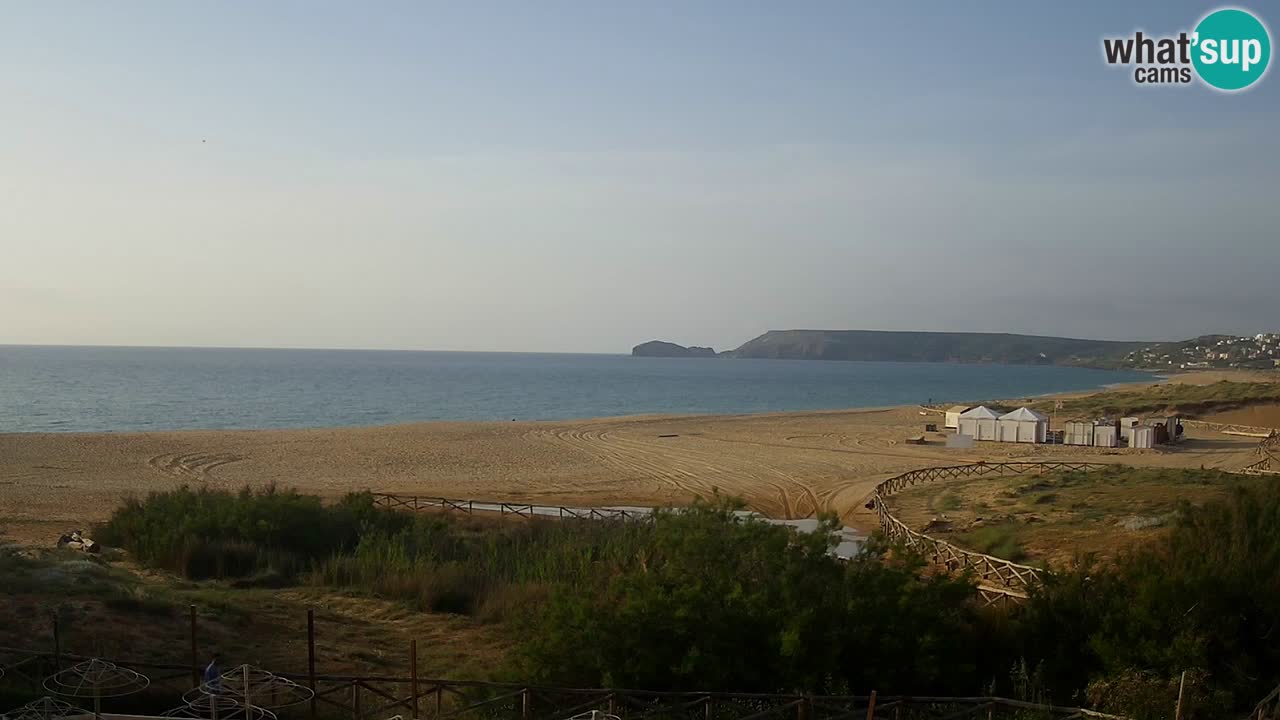 Webcam Torre dei Corsari – Vue en direct sur la plage depuis Punta Usai