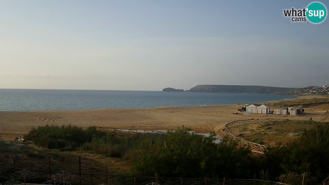 Webcam Torre dei Corsari – Vue en direct sur la plage depuis Punta Usai