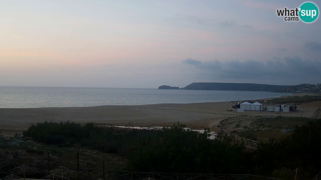 Webcam Torre dei Corsari – Vue en direct sur la plage depuis Punta Usai
