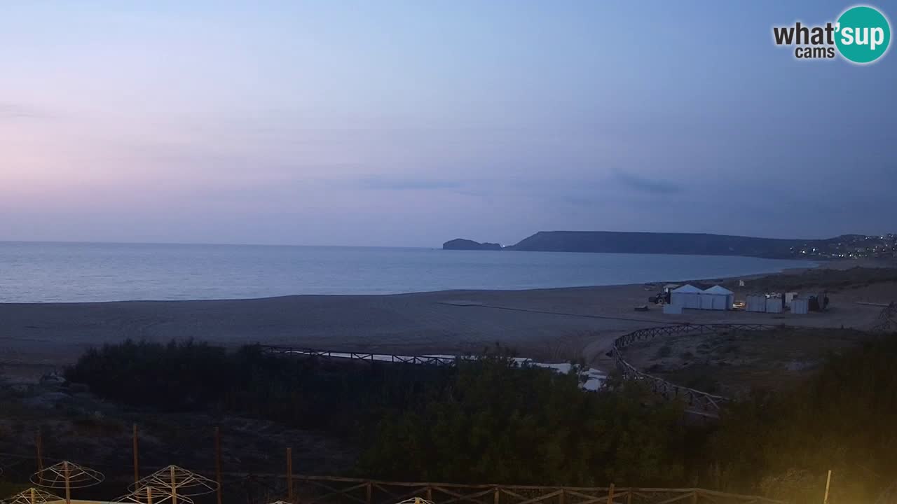 Spletna kamera Torre dei Corsari – Pogled v živo na plažo s Punta Usai