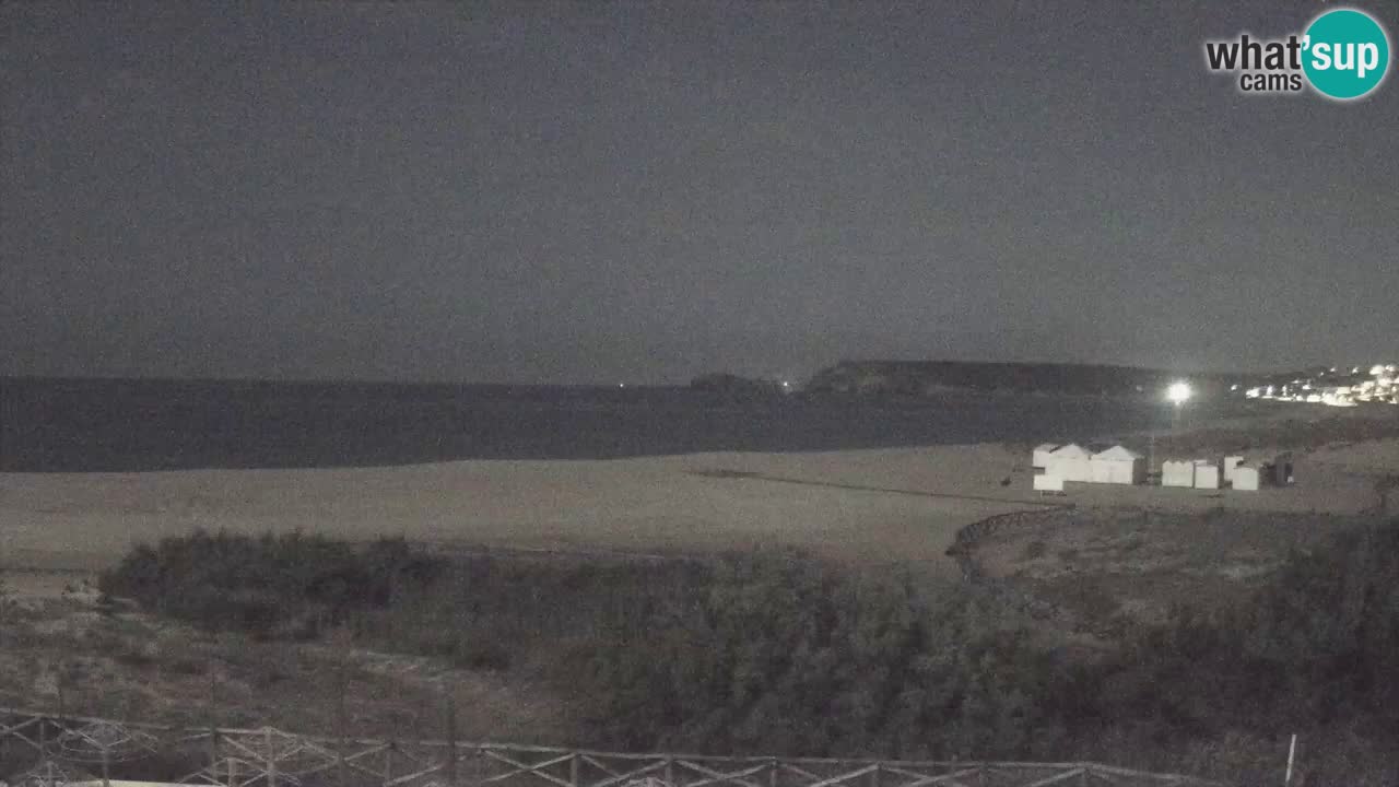 Webcam Torre dei Corsari – Liveblick auf den Strand von Punta Usai
