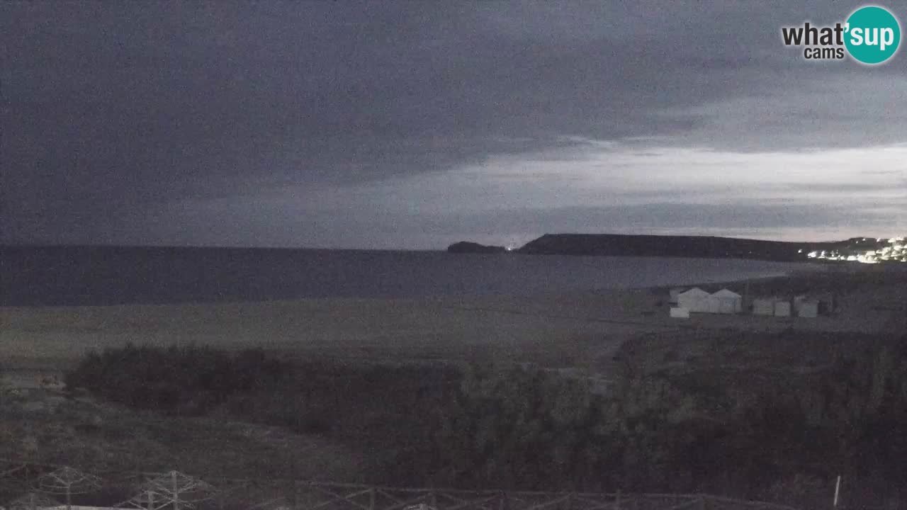 Webcam Torre dei Corsari – Live Beach View from Punta Usai