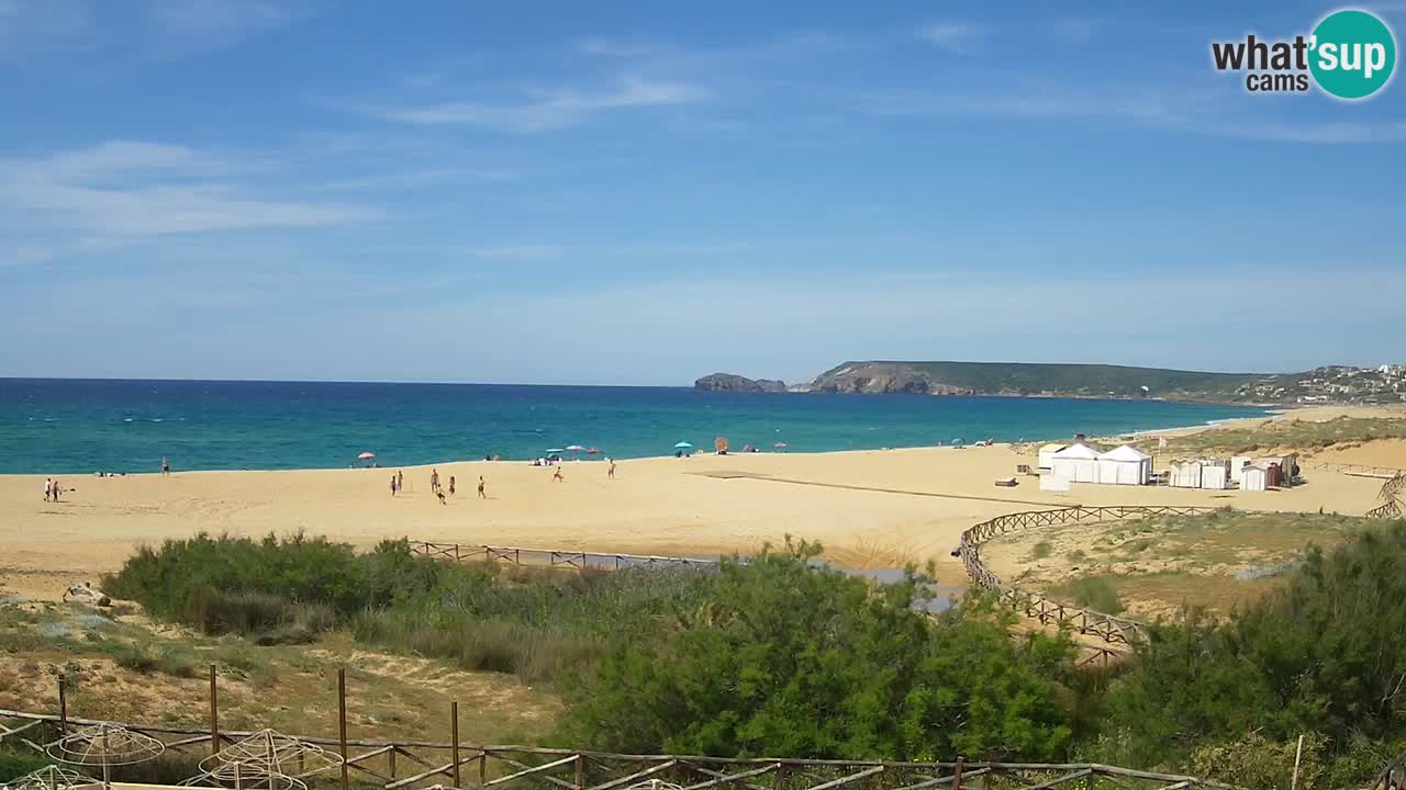 Webcam Torre dei Corsari – Liveblick auf den Strand von Punta Usai