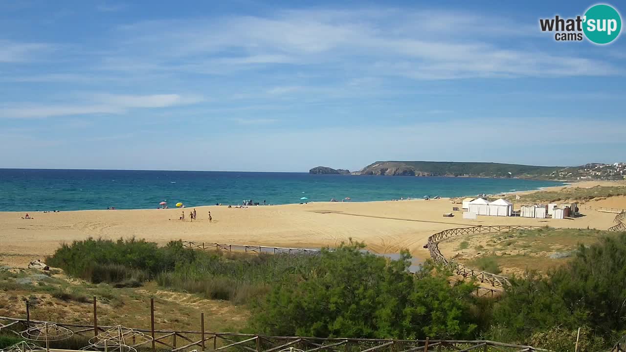 Webcam Torre dei Corsari – Liveblick auf den Strand von Punta Usai