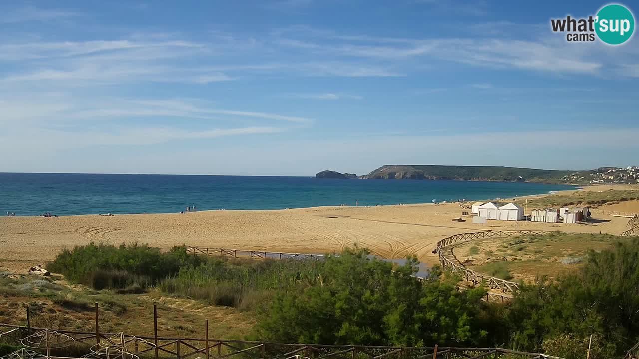 Webcam Torre dei Corsari – Liveblick auf den Strand von Punta Usai