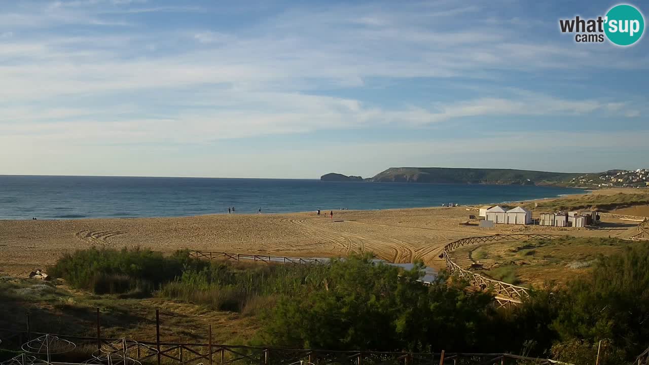 Webcam Torre dei Corsari – Liveblick auf den Strand von Punta Usai
