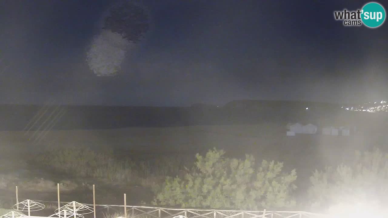Webcam Torre dei Corsari – Liveblick auf den Strand von Punta Usai