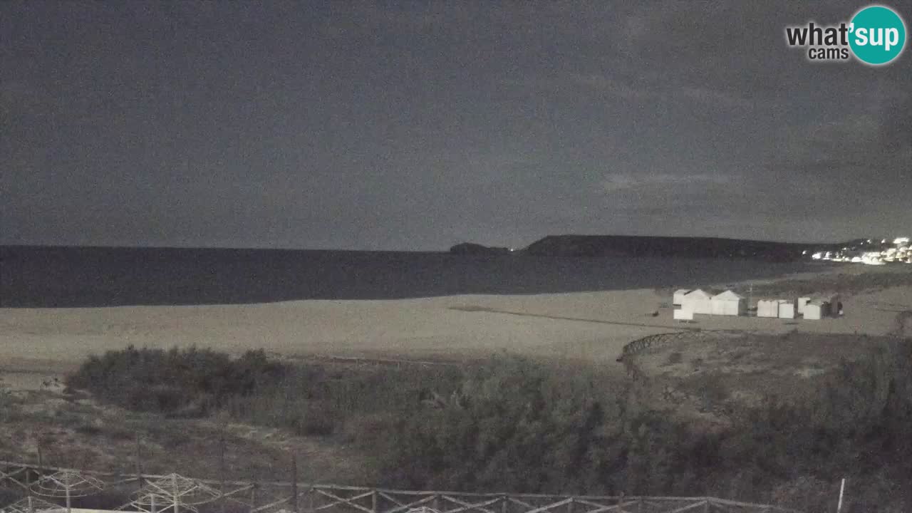 Webcam Torre dei Corsari – Live Beach View from Punta Usai