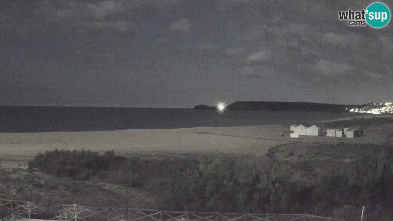 Webcam Torre dei Corsari – Vue en direct sur la plage depuis Punta Usai