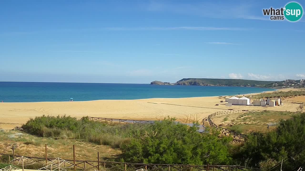 Webcam Torre dei Corsari – Live Beach View from Punta Usai