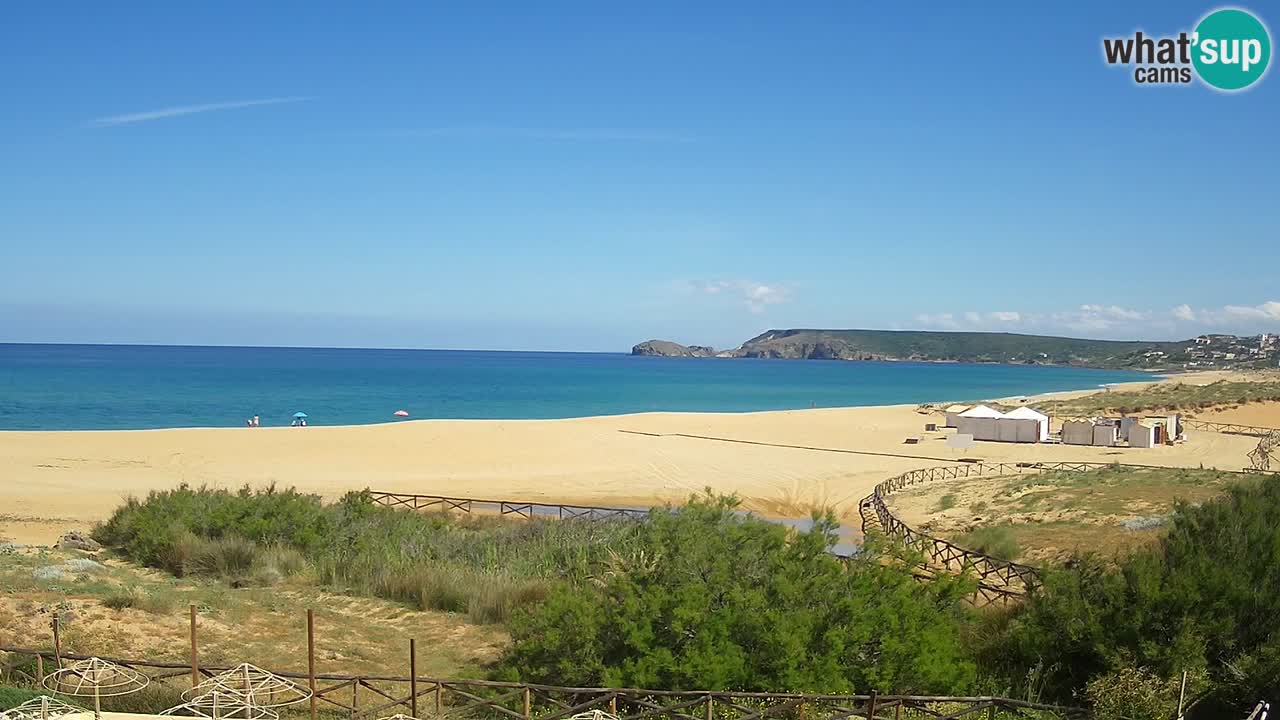Webcam Torre dei Corsari – Live Beach View from Punta Usai