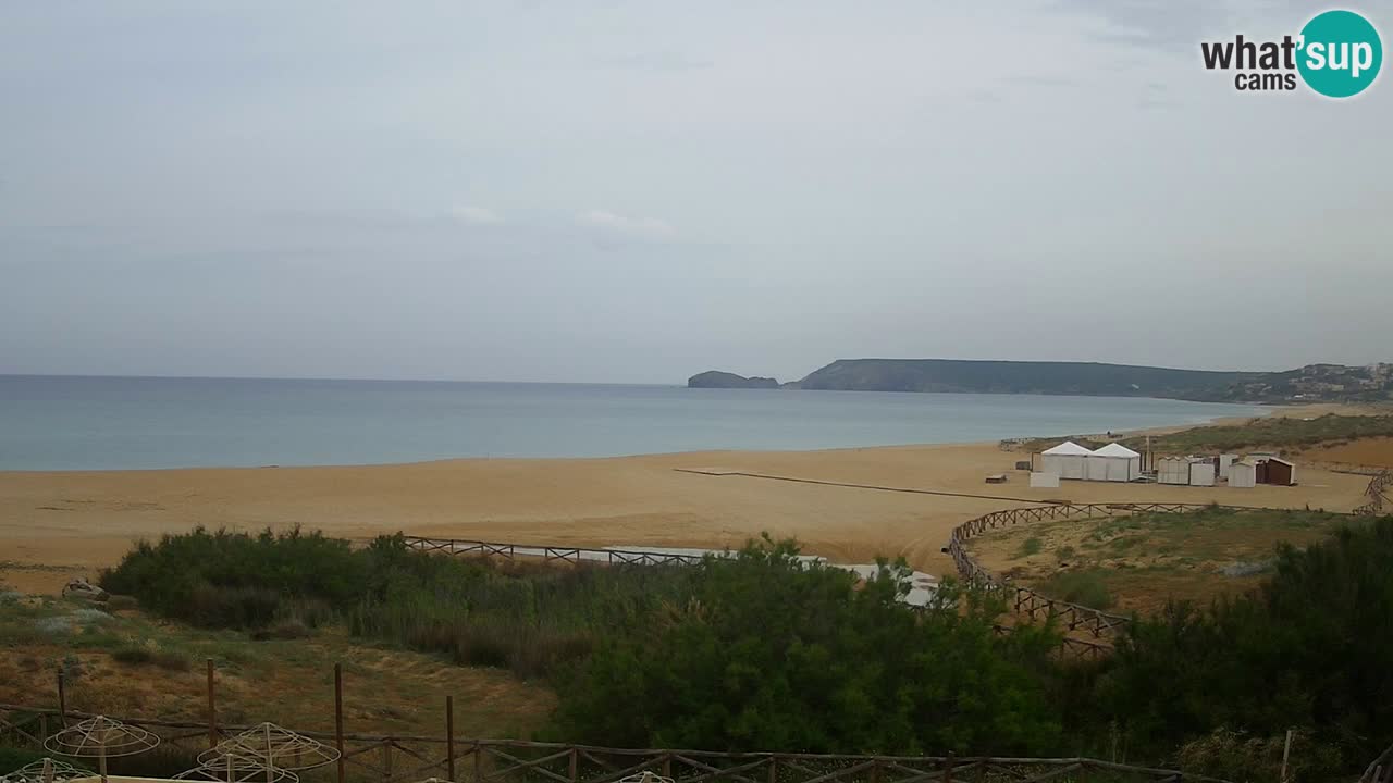 Webcam Torre dei Corsari – Liveblick auf den Strand von Punta Usai