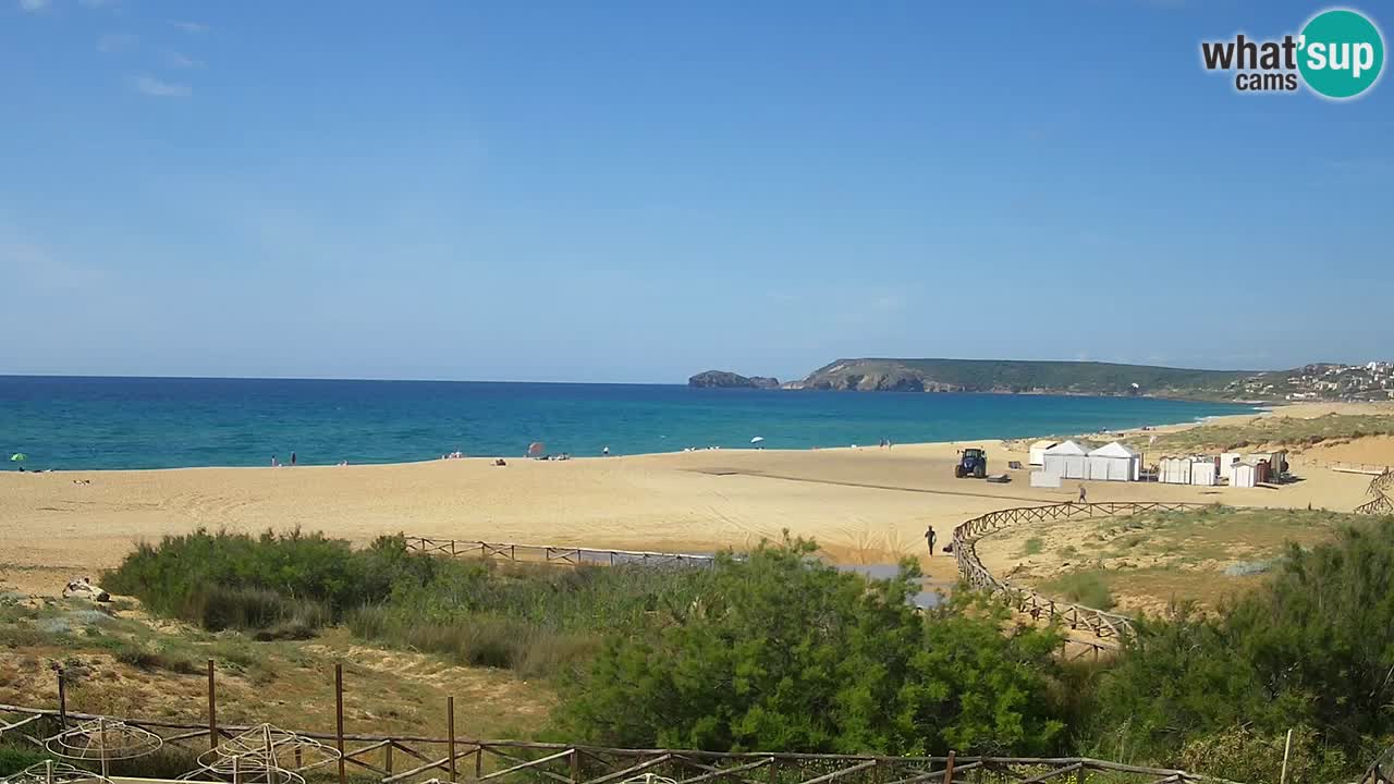 Webcam Torre dei Corsari – Live Beach View from Punta Usai