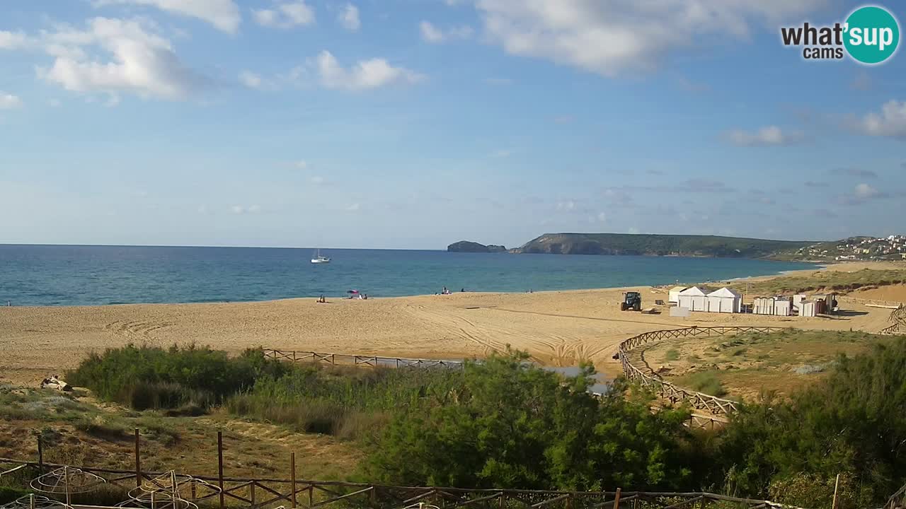 Webcam Torre dei Corsari – Vue en direct sur la plage depuis Punta Usai