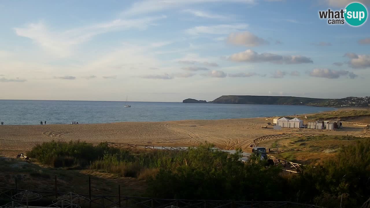 Webcam Torre dei Corsari – Liveblick auf den Strand von Punta Usai