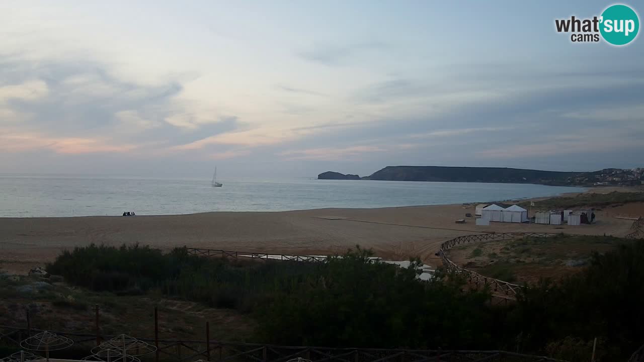 Webcam Torre dei Corsari – Vista live sulla spiaggia da Punta Usai