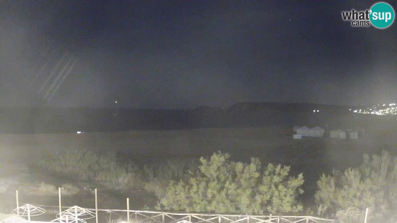 Webcam Torre dei Corsari – Liveblick auf den Strand von Punta Usai