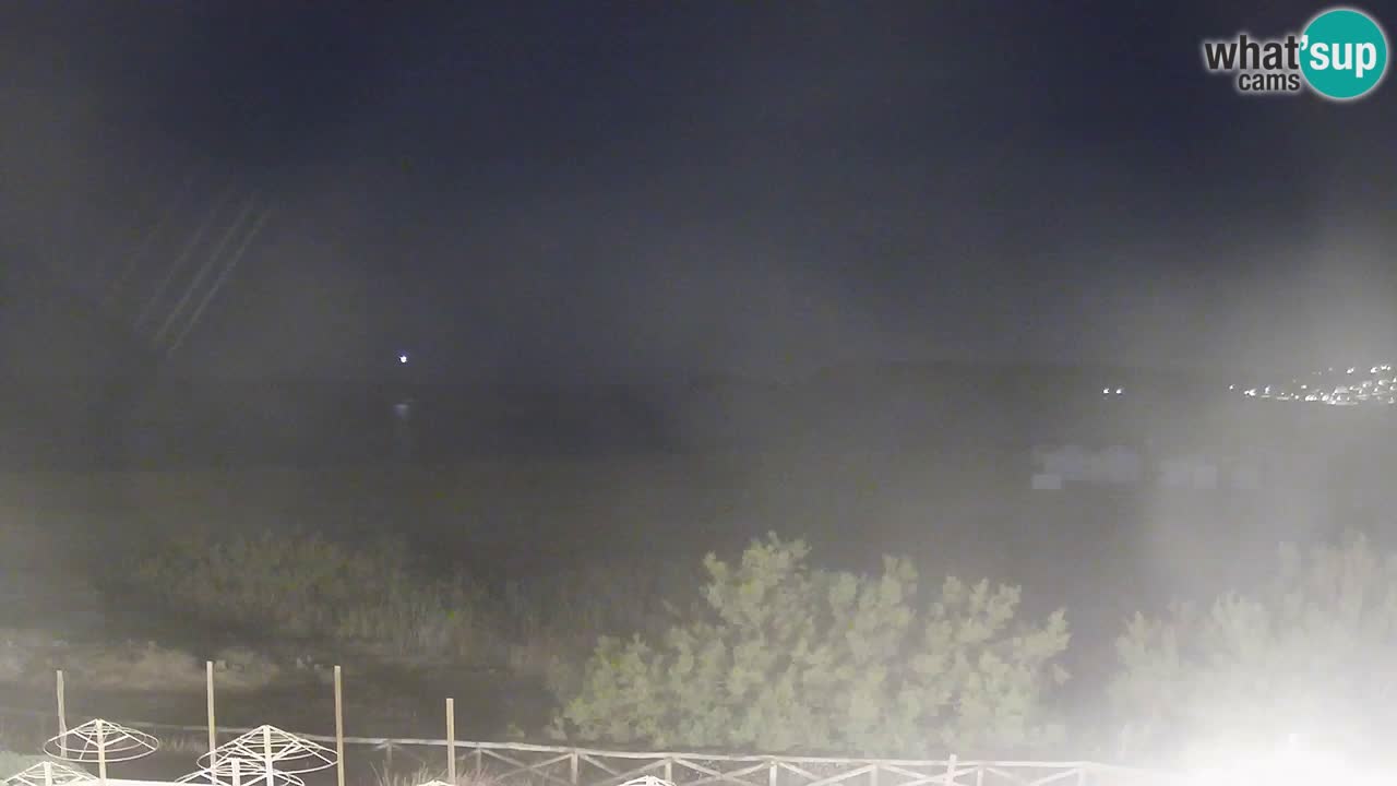 Cámara web Torre dei Corsari – Vista en directo de la playa desde Punta Usai