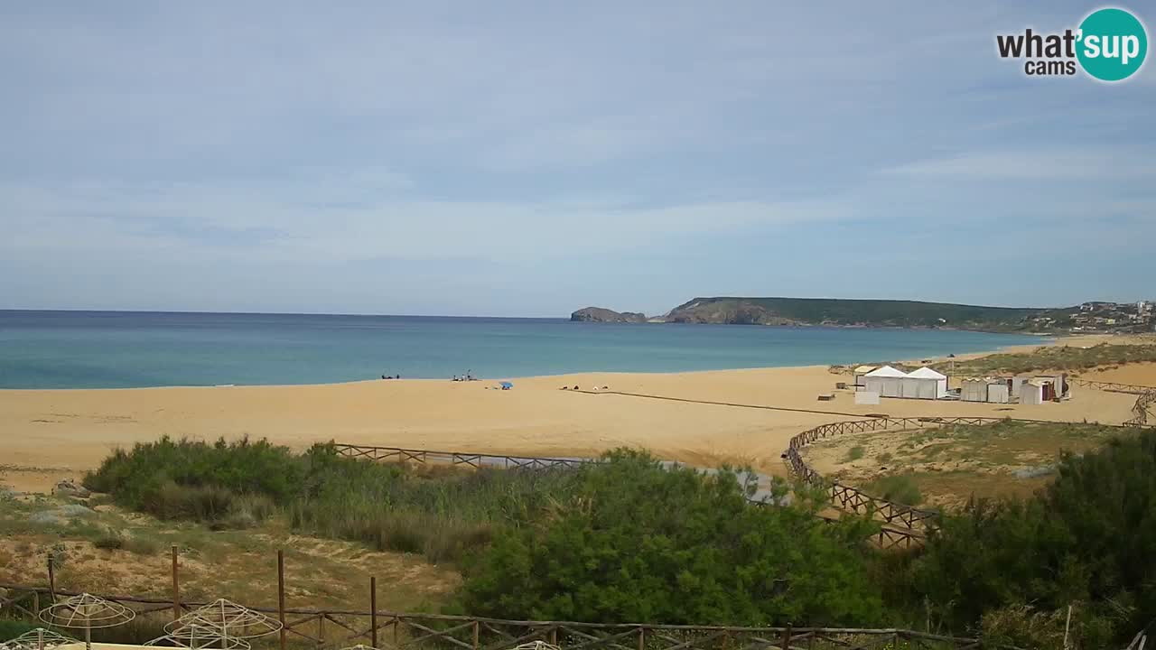 Webcam Torre dei Corsari – Live Beach View from Punta Usai