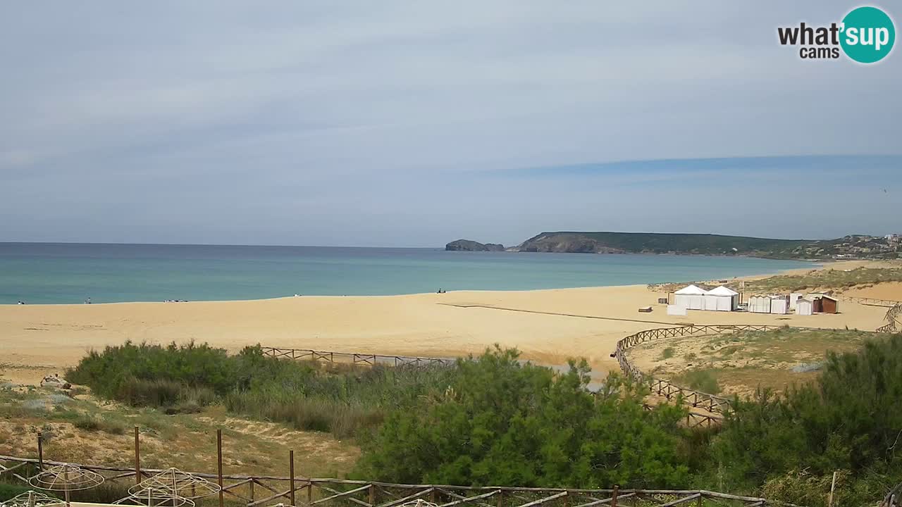 Webcam Torre dei Corsari – Live Beach View from Punta Usai